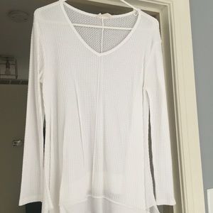 White Vestique Thermal Shirt